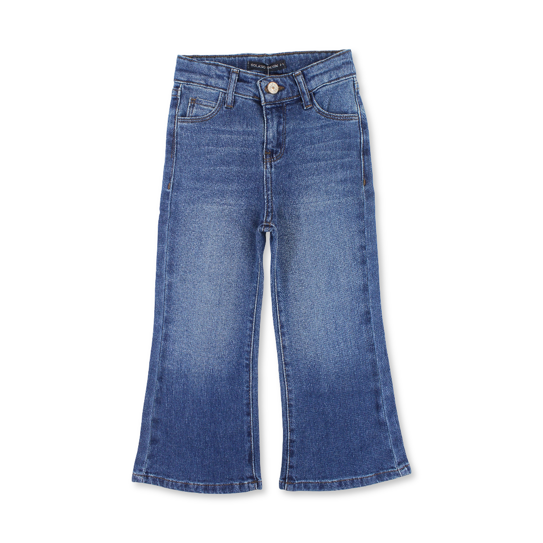 Girls Denim Pants – Dark Blue - Clothing - Solang