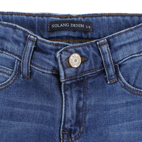 Girls Denim Pants – Dark Blue