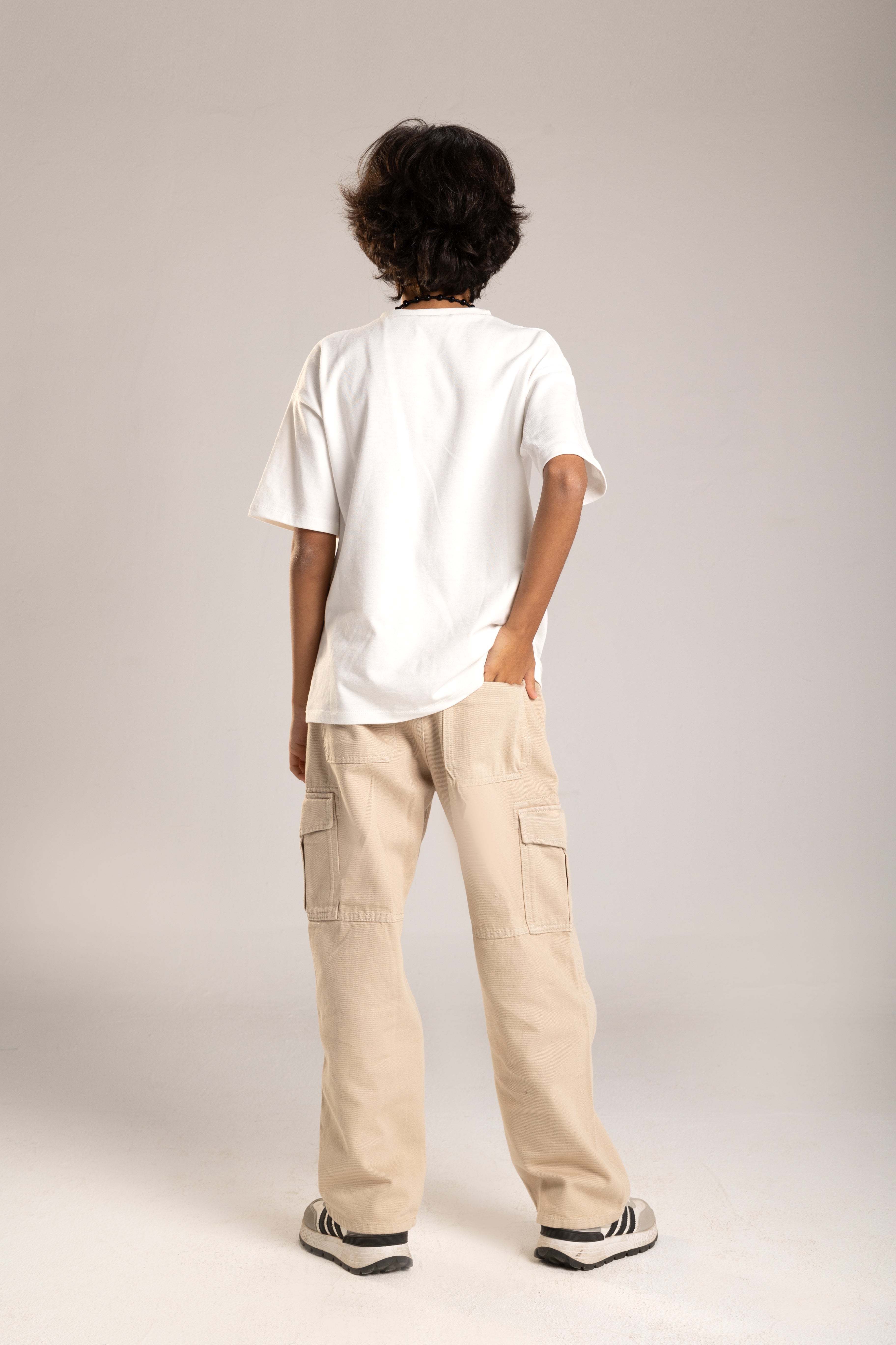 Gabardine Cargo Pants