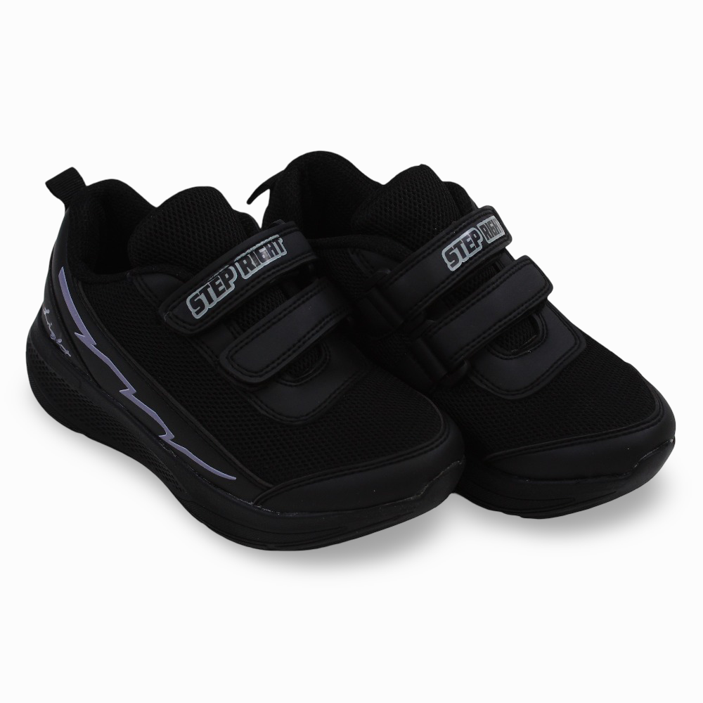 Unisex Leather Sneakers - Black