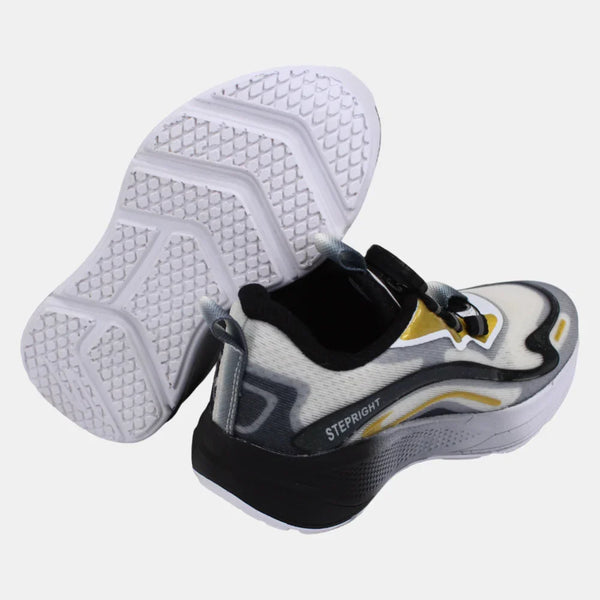 Unisex Kids Leather Sneakers – Multicolor