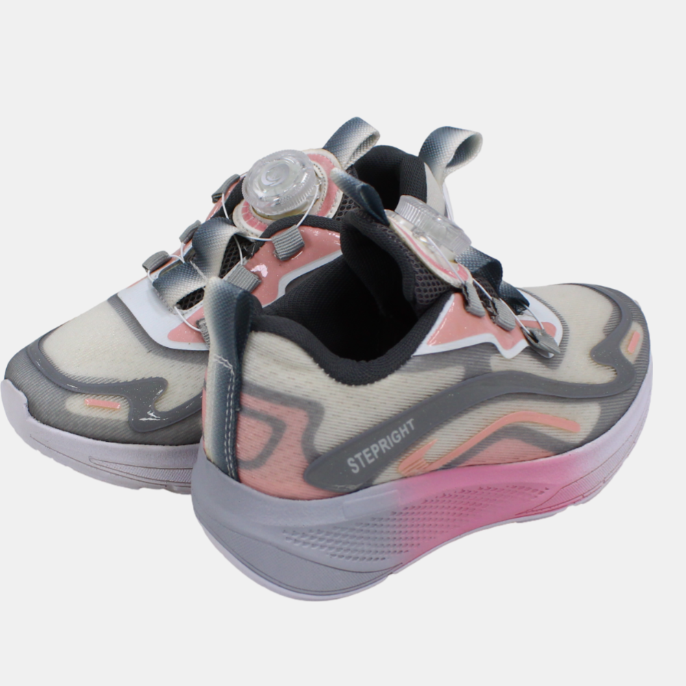Unisex Kids Leather Sneakers – Multicolor