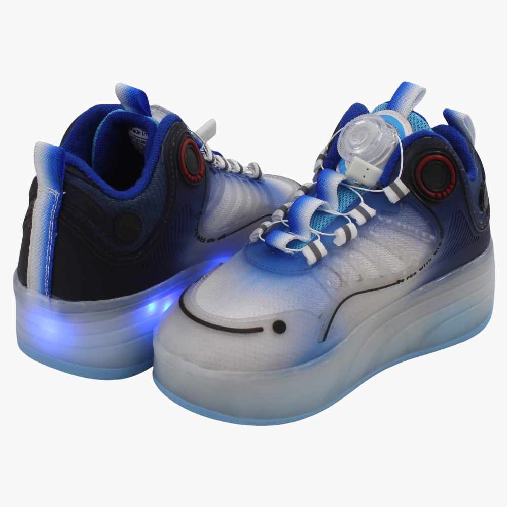 RZ1 LED Flash Light Sneaker with Wheels & USB Charging