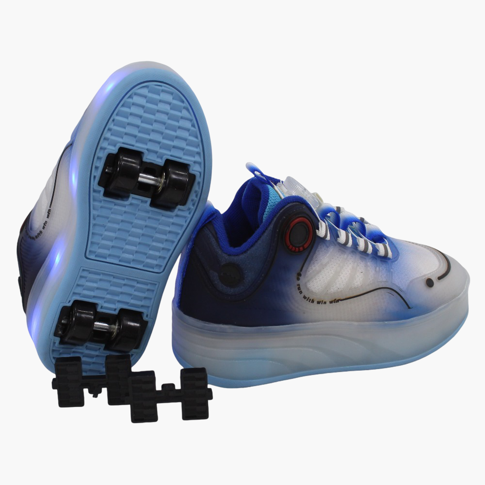 RZ1 LED Flash Light Sneaker with Wheels & USB Charging