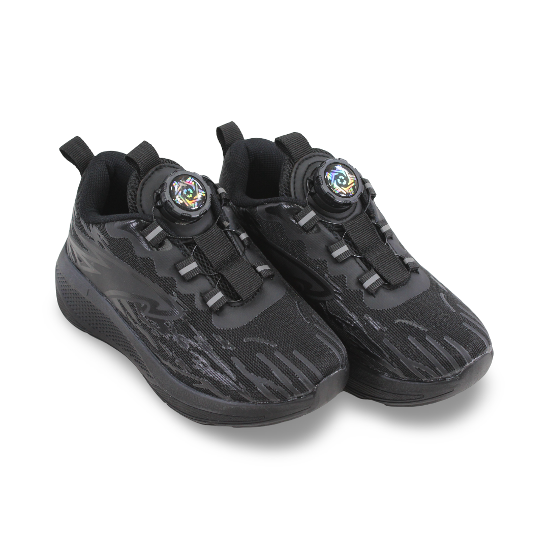 Unisex Leather Sneakers – Black - Clothing - step right