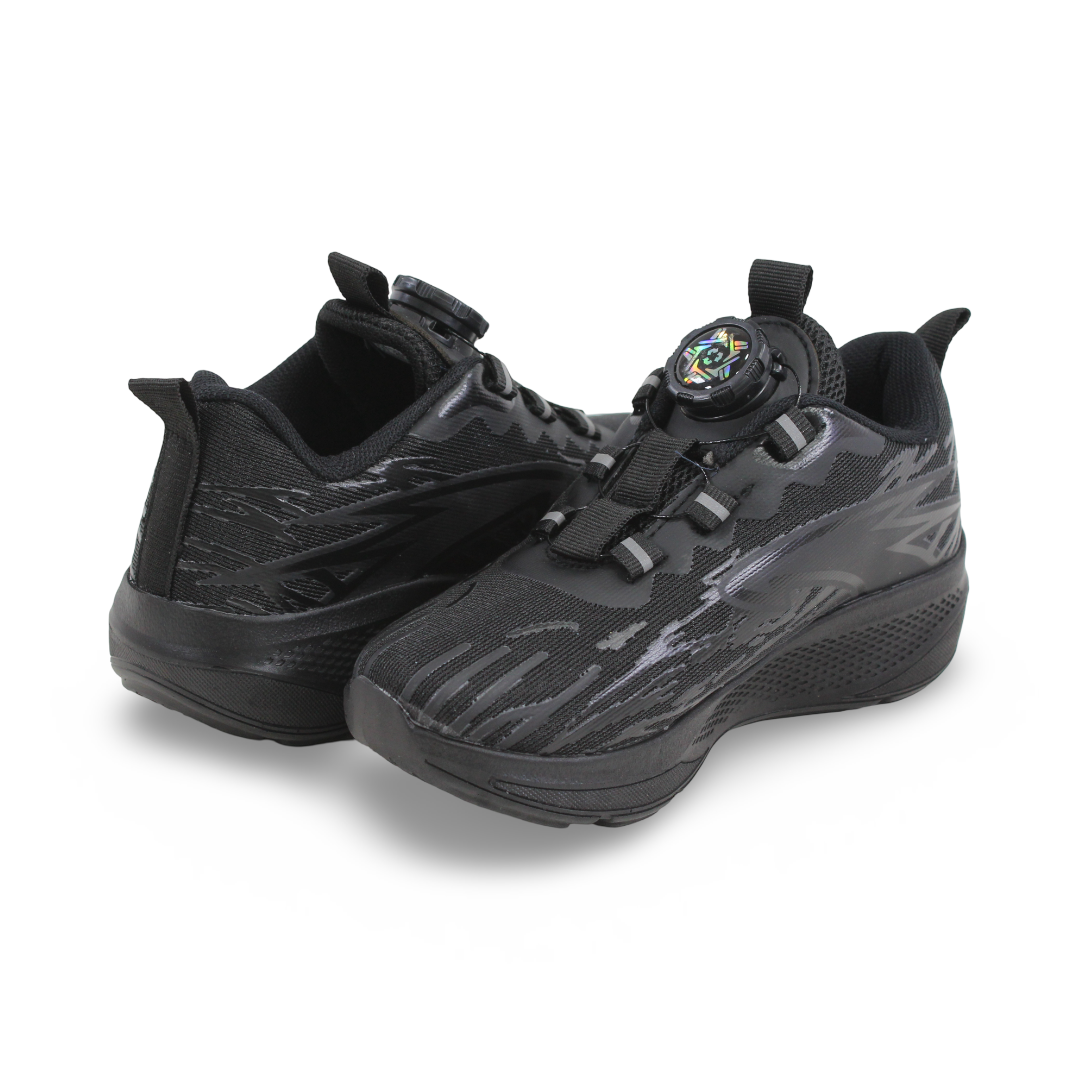Unisex Leather Sneakers – Black
