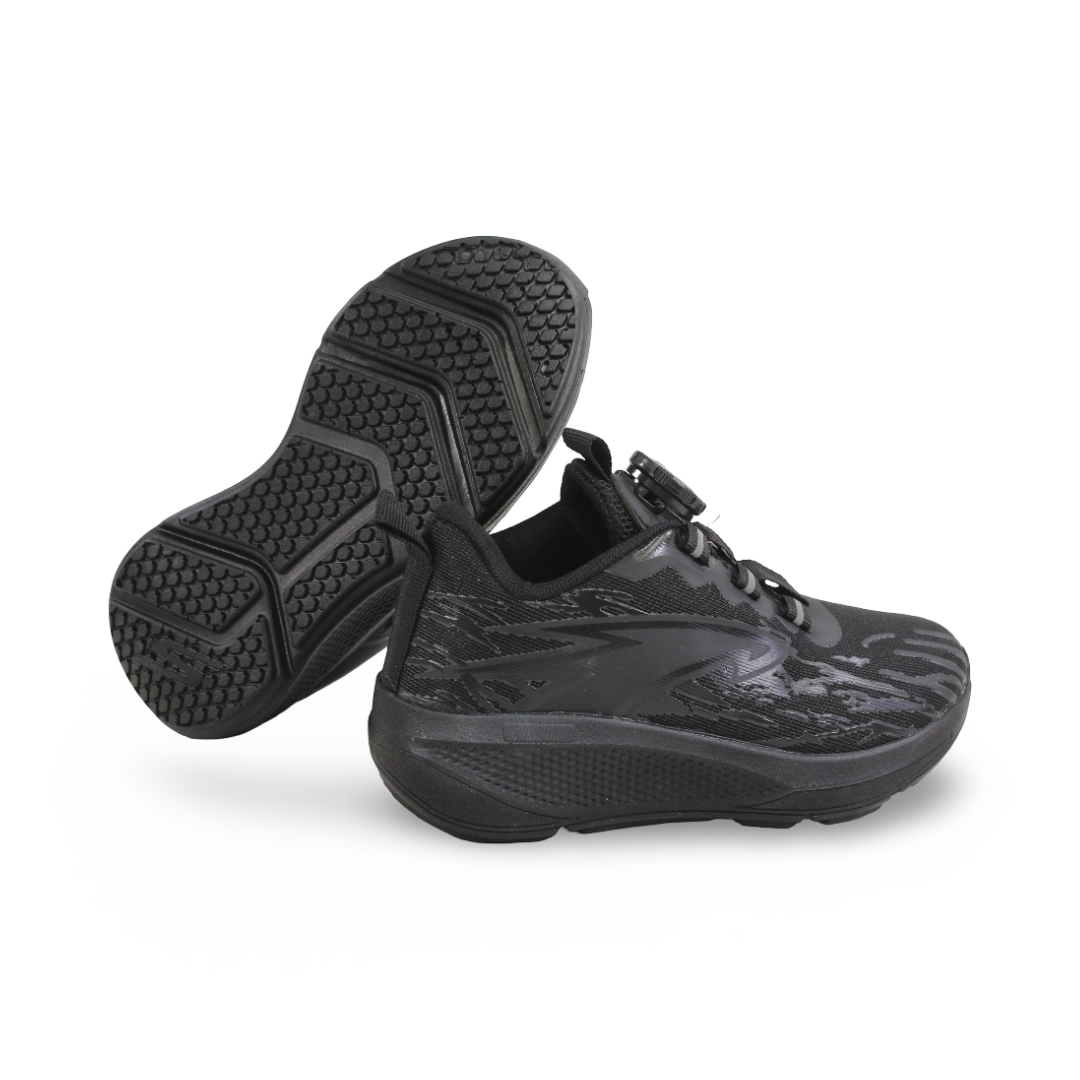 Unisex Leather Sneakers – Black