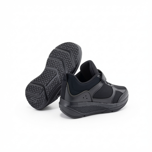 Unisex Kids Sneakers – Black