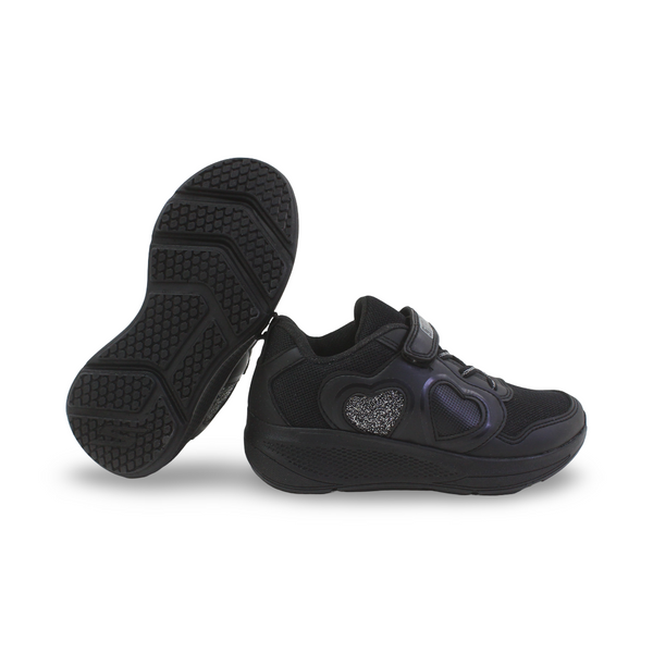 Unisex Kids Sneakers – Black