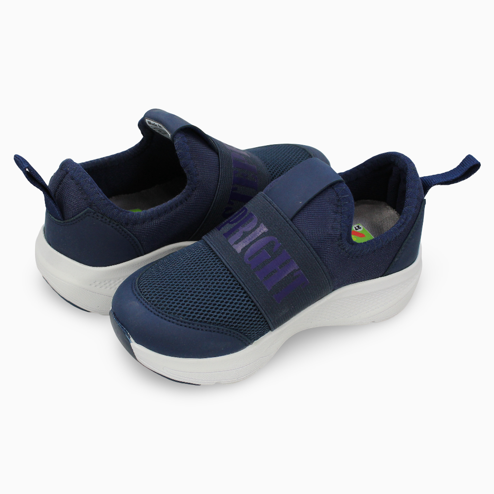 Unisex Leather Shoes – Navy Blue