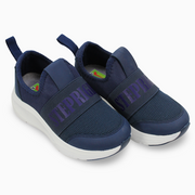 Unisex Leather Shoes – Navy Blue