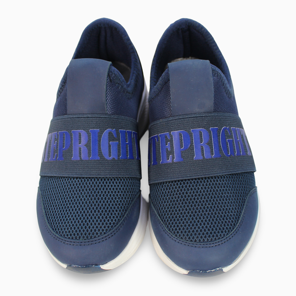 Unisex Leather Shoes – Navy Blue