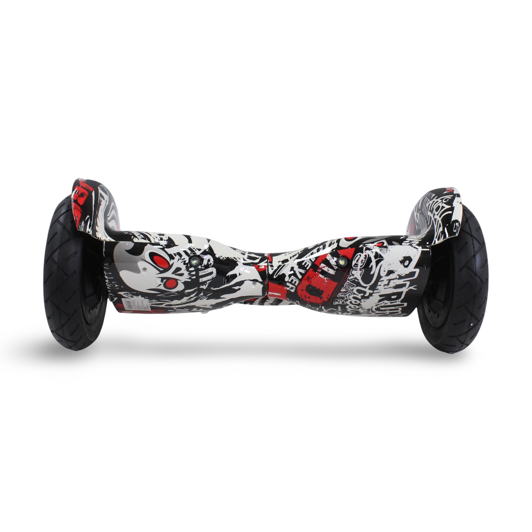 Printed Smart Hoverboard – Black & White