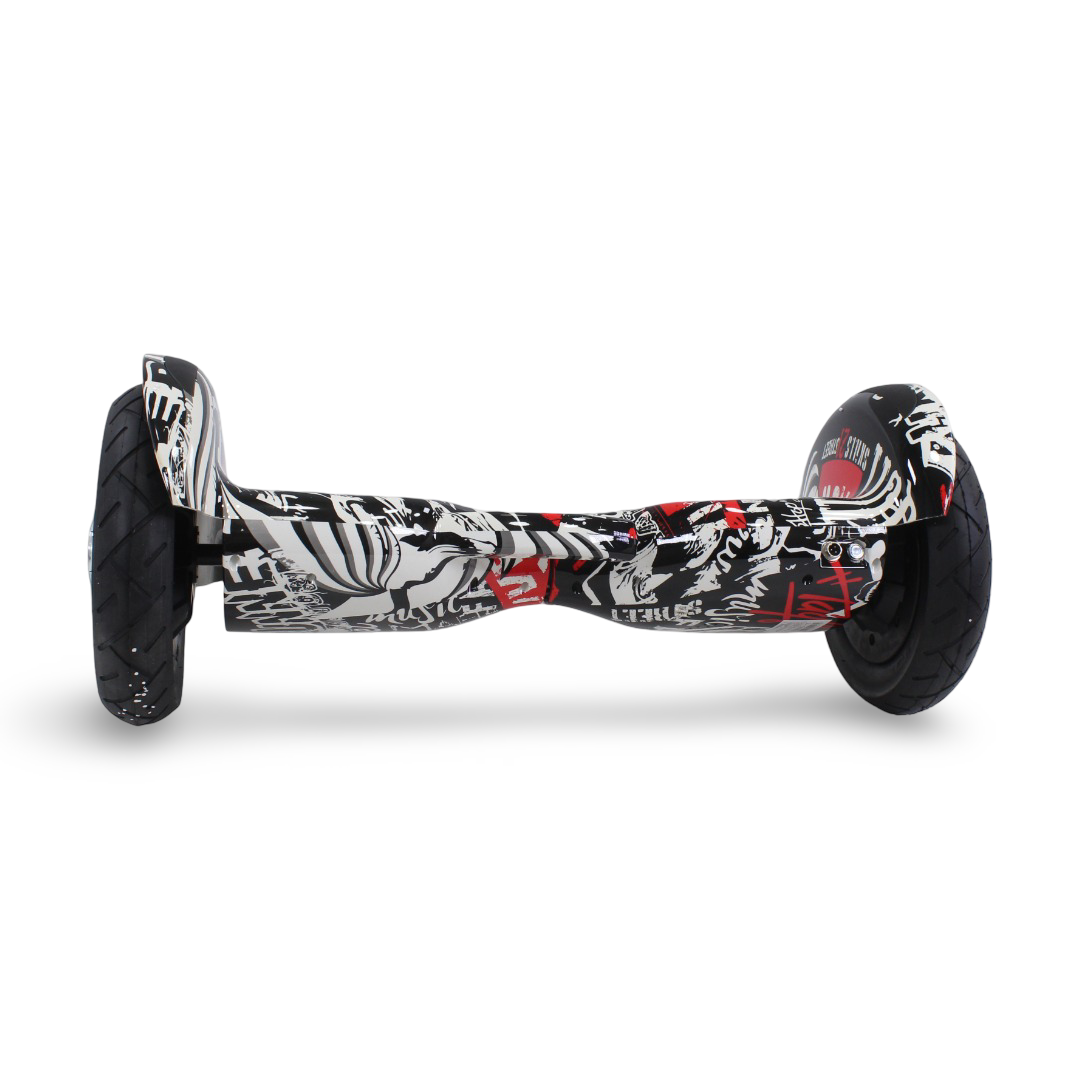Printed Smart Hoverboard – Black & White