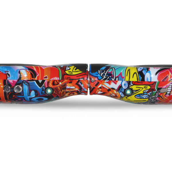 Electric Hoverboard 6.5 Inches – Colorful Graffiti Print