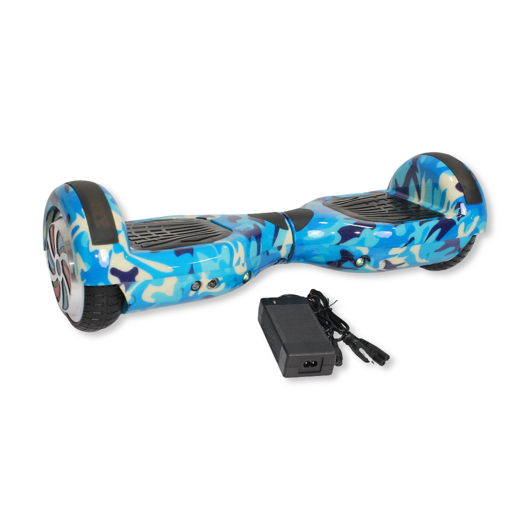 Smart Balance Hoverboard Electric Scooter – Camouflage Blue