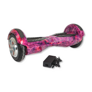 Hoverboard with Dual 350w Motors with LED Lights – Purple