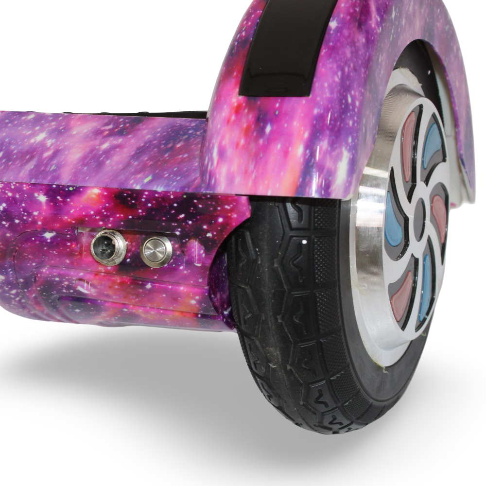 Electric Hoverboard with Dual 350w Motors with LED Lights – Purple