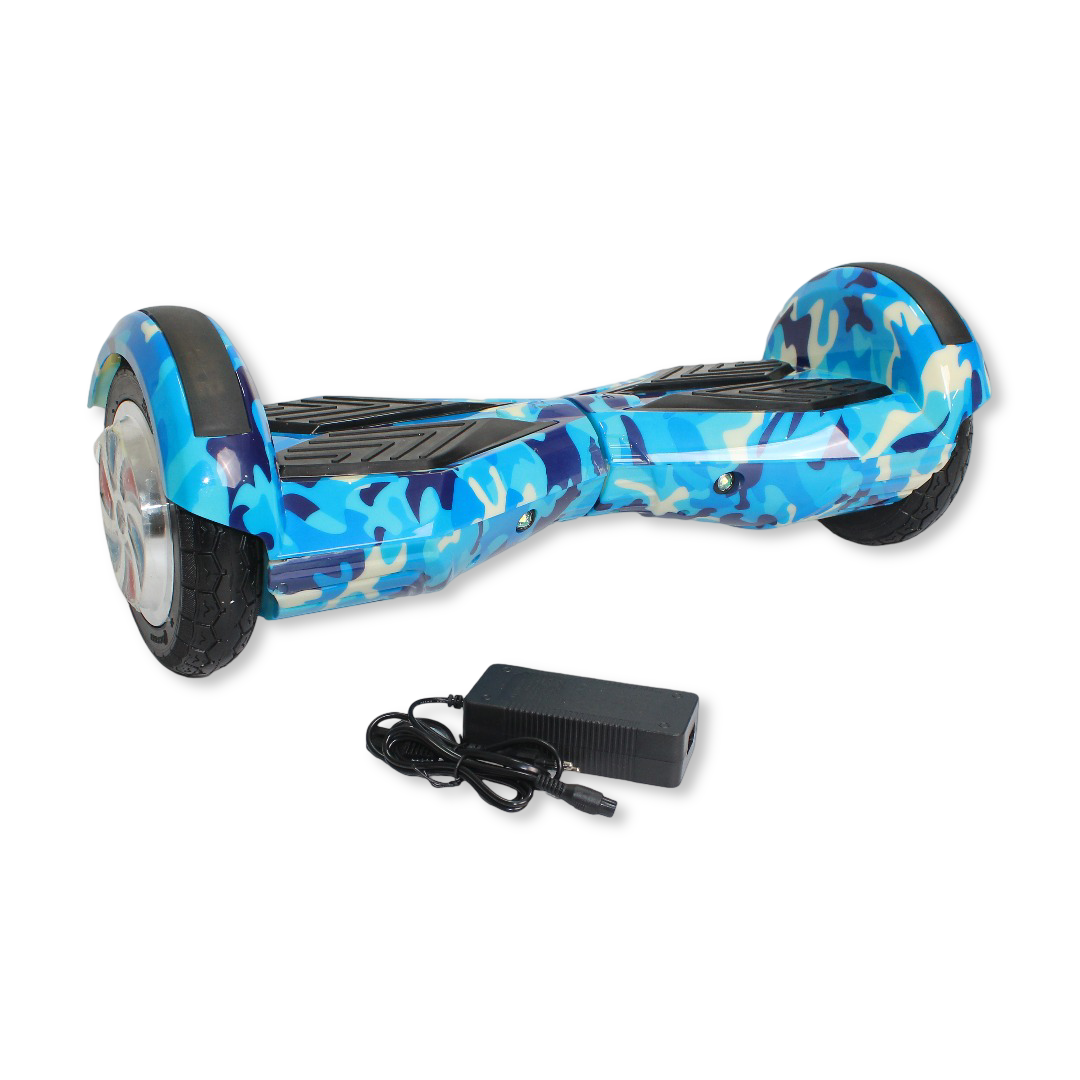Smart Balance Hoverboard Electric Scooter – Camouflage Blue - Toys - Al Hamed-SCOOTER