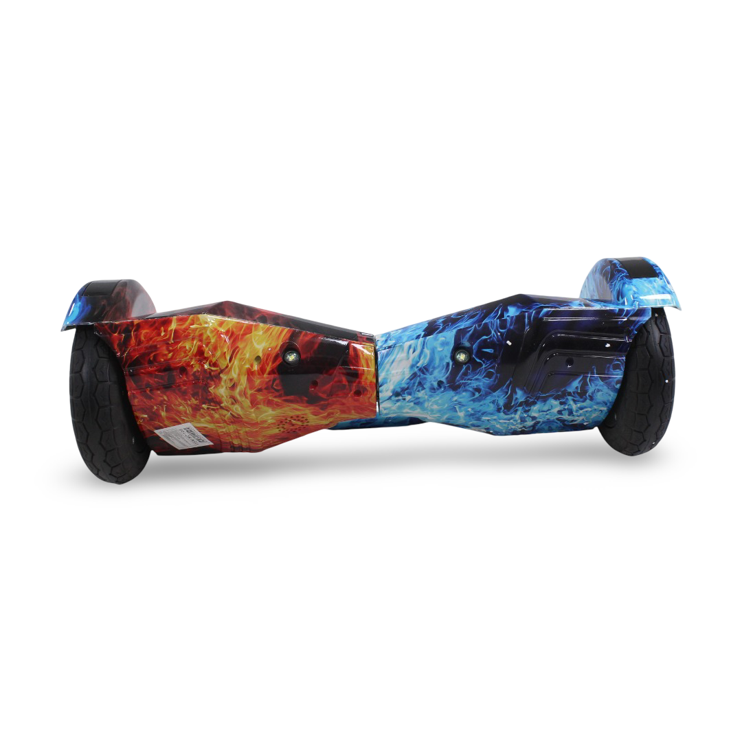 Smart Hoverboard – Fiery Blue & Red