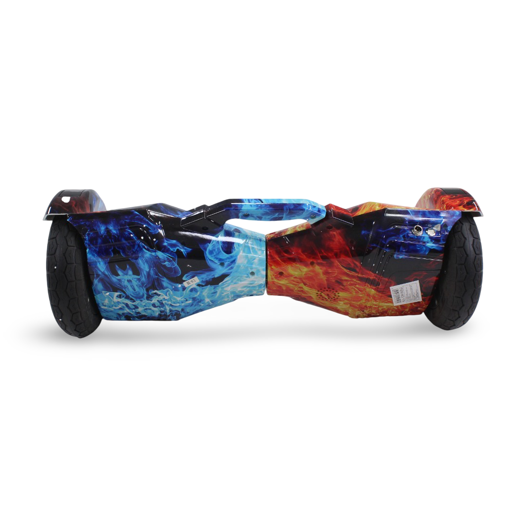 Smart Hoverboard – Fiery Blue & Red