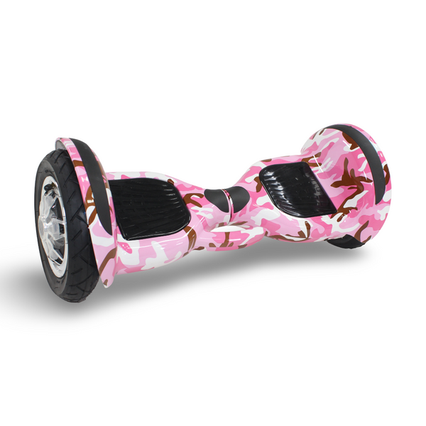 Electric Hoverboard 10 Inches – Camouflage Pink