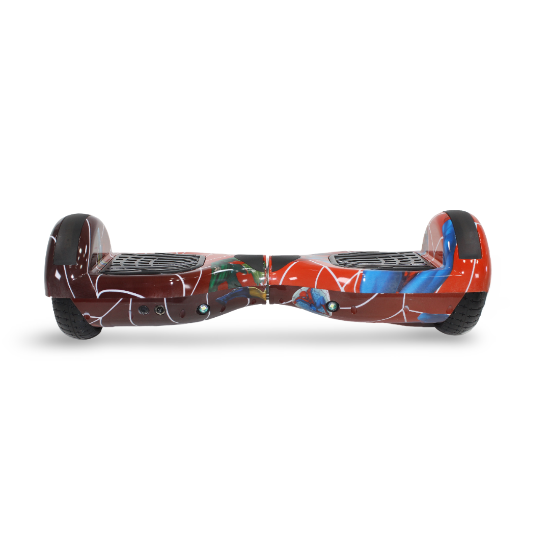 Spider-Man Hoverboard 6.5 Inches  – Red