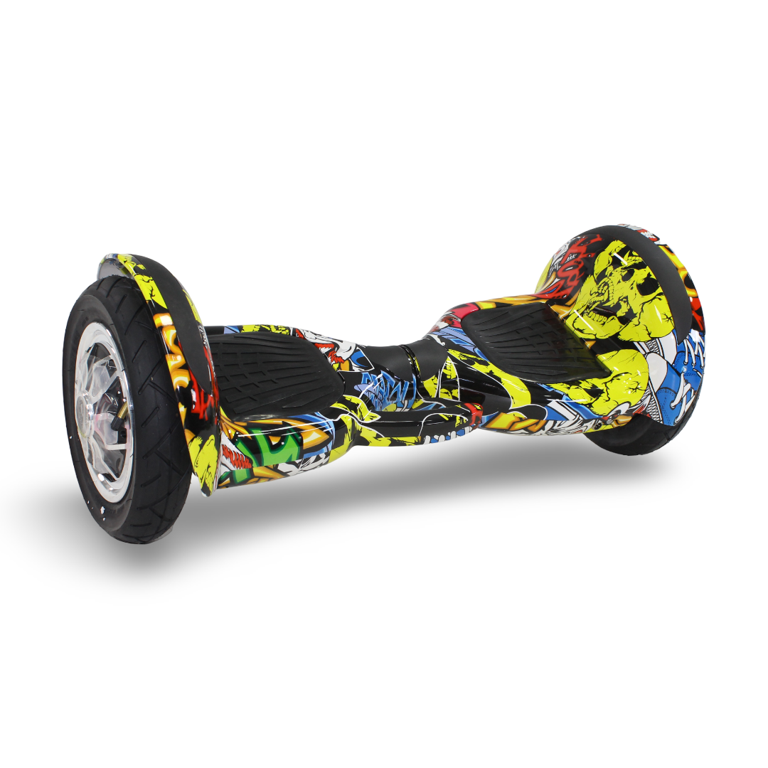 Skulls Hoverboard 10 Inches – Yellow