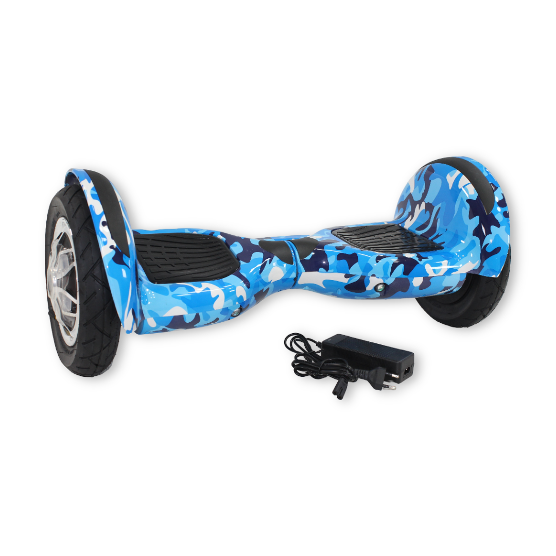 Hoverboard 10 Inches – Camouflage Blue & Navy - Toys - Al Hamed
