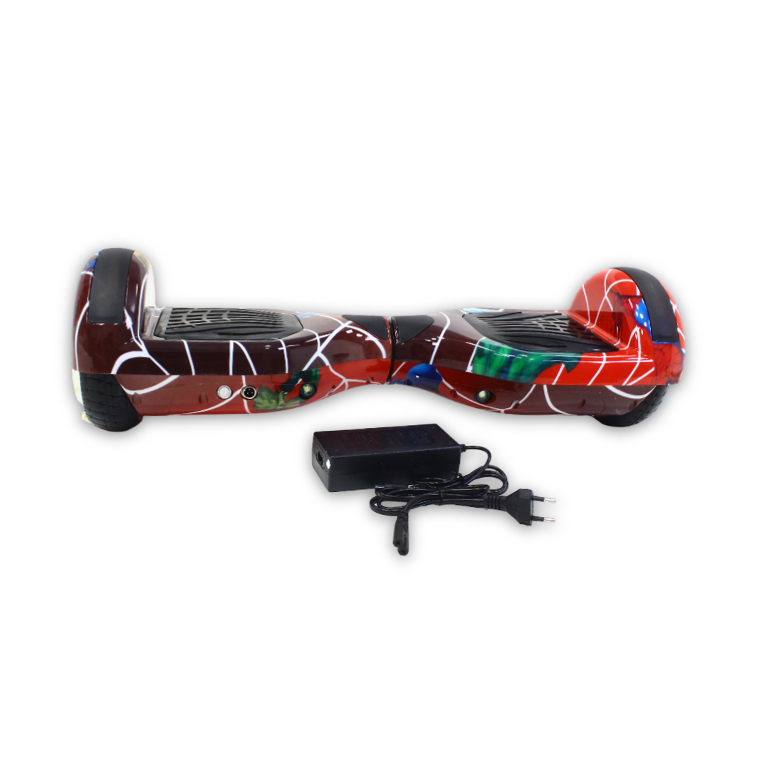 AV 6.5-Inch Hoverboard – Red & Maroon - Toys - OKO