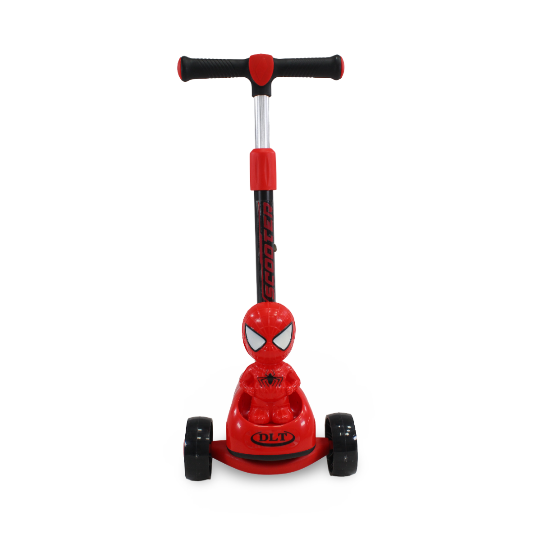 Spider-Man 3-Wheel Kids Scooter – Red
