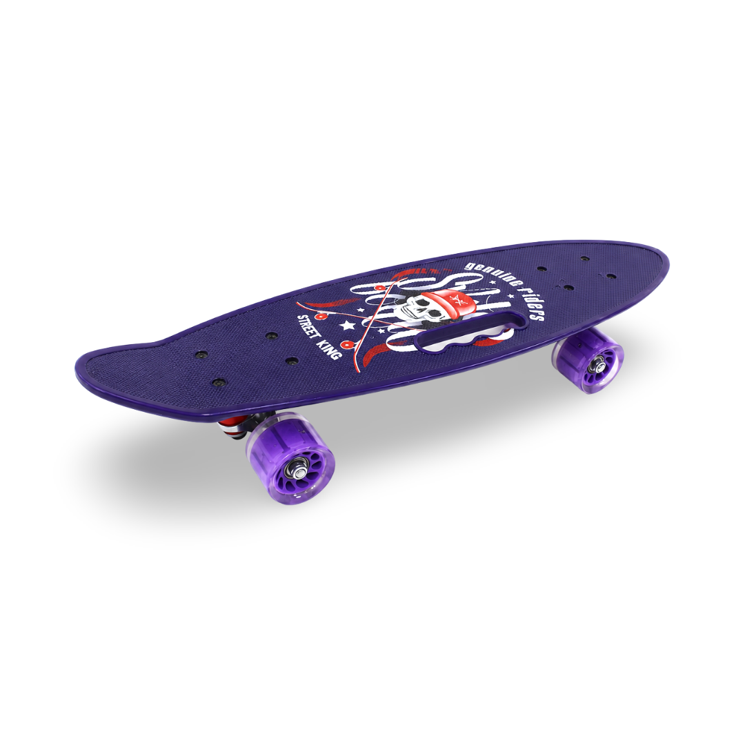 Street King Kids Skateboard – Purple