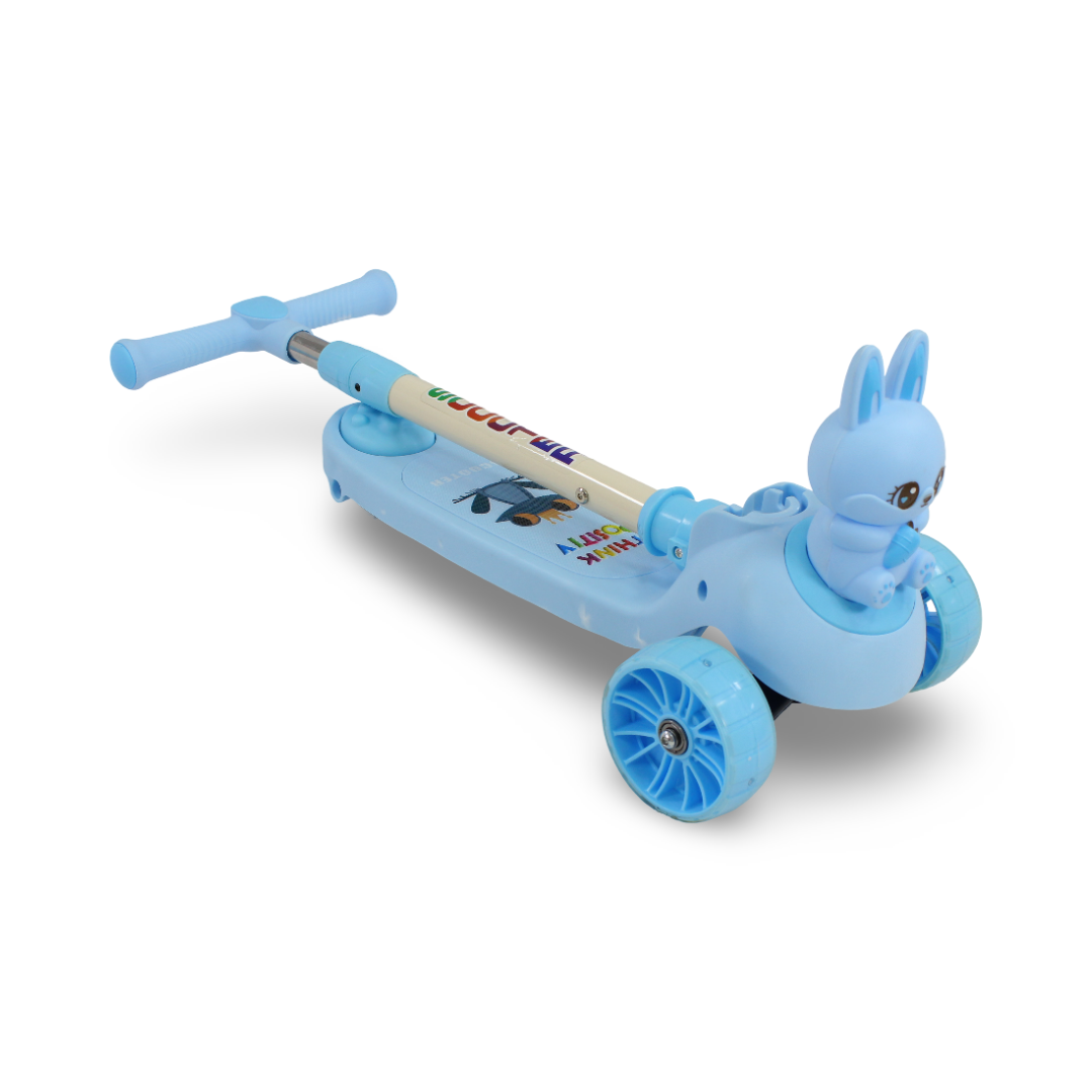 Bunny 3-Wheel Kids Scooter – Baby Blue