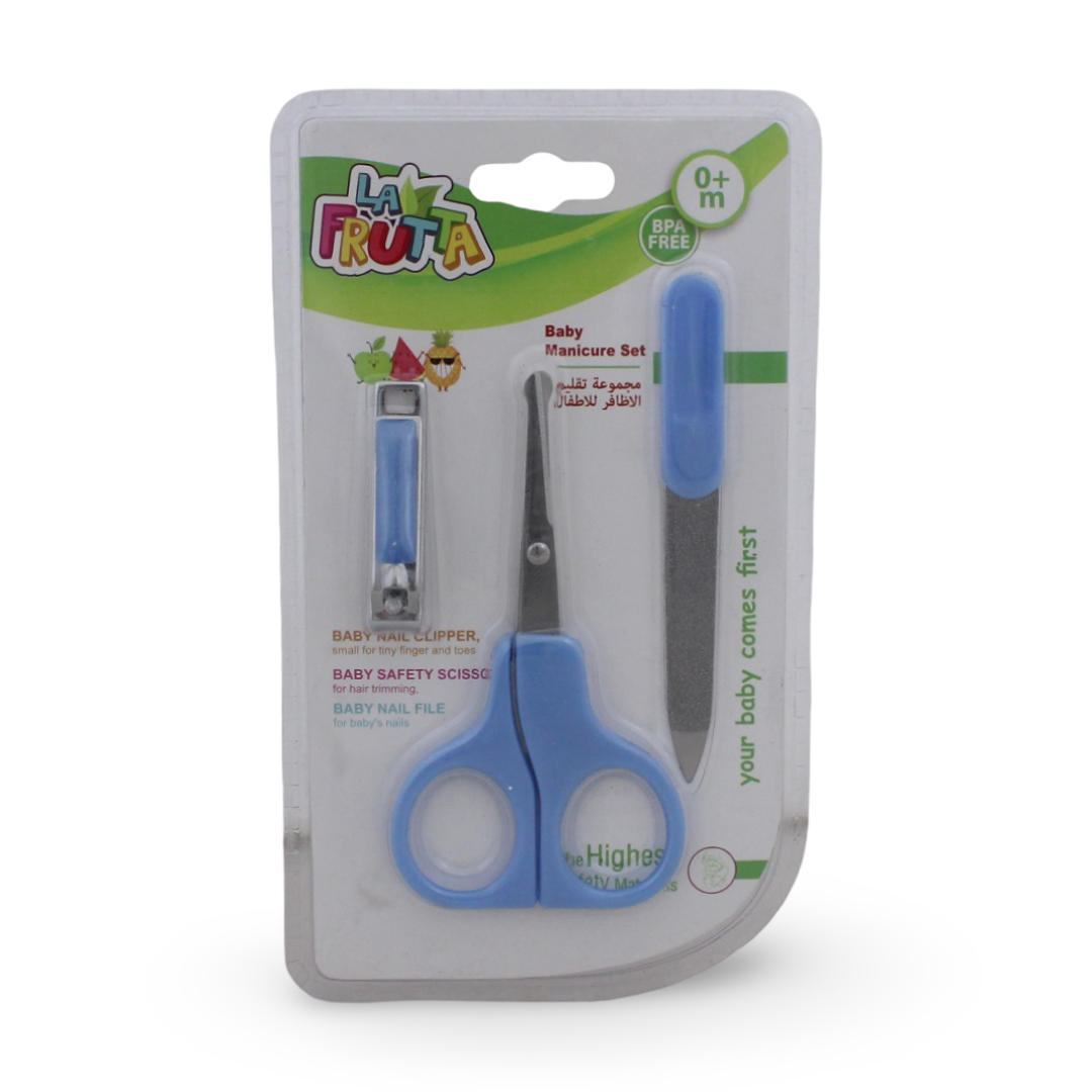 La Frutta Baby Manicure Set – Baby Blue