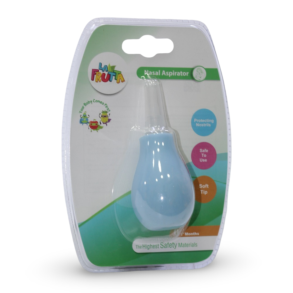 La Frutta Silicone Nasal Aspirator – Soft & Safe Baby Nose Cleaner
