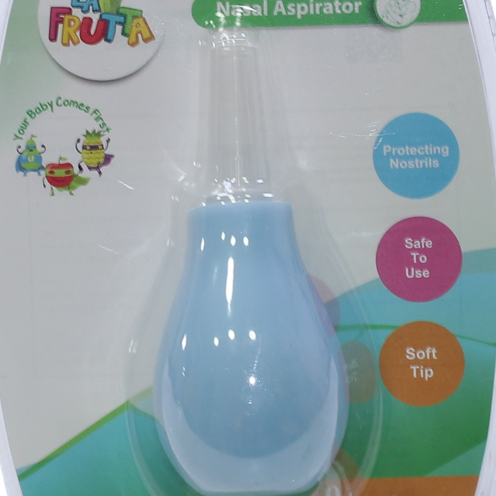 La Frutta Silicone Nasal Aspirator – Soft & Safe Baby Nose Cleaner
