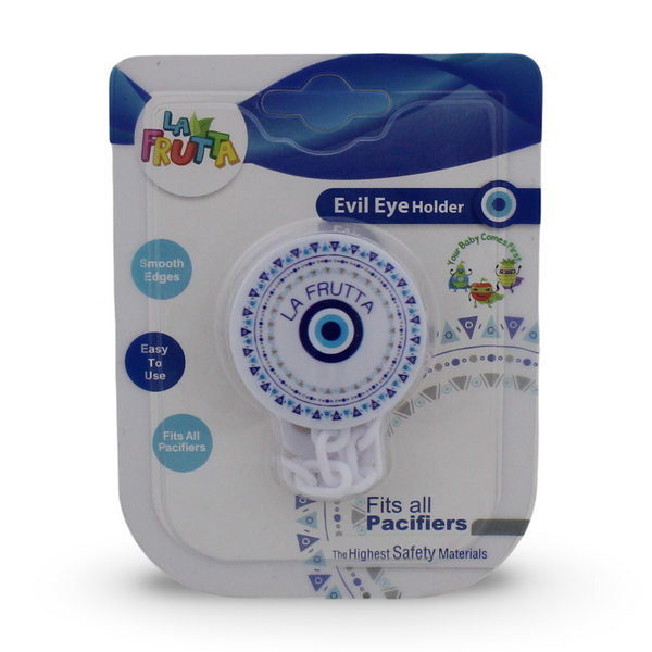La Frutta Evil Eye Holder Pacifier Clip