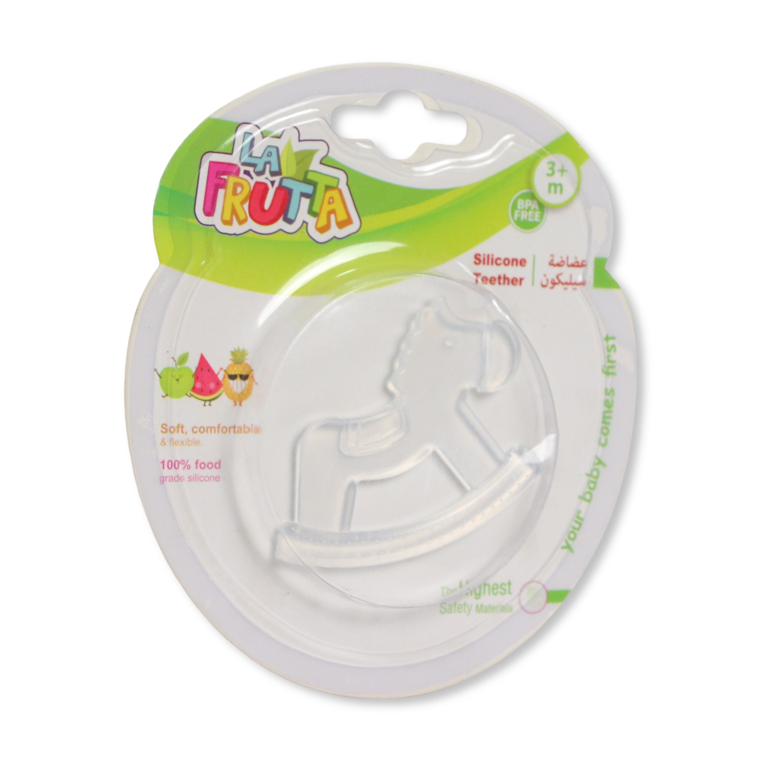 La Frutta Transparent Silicone Teether