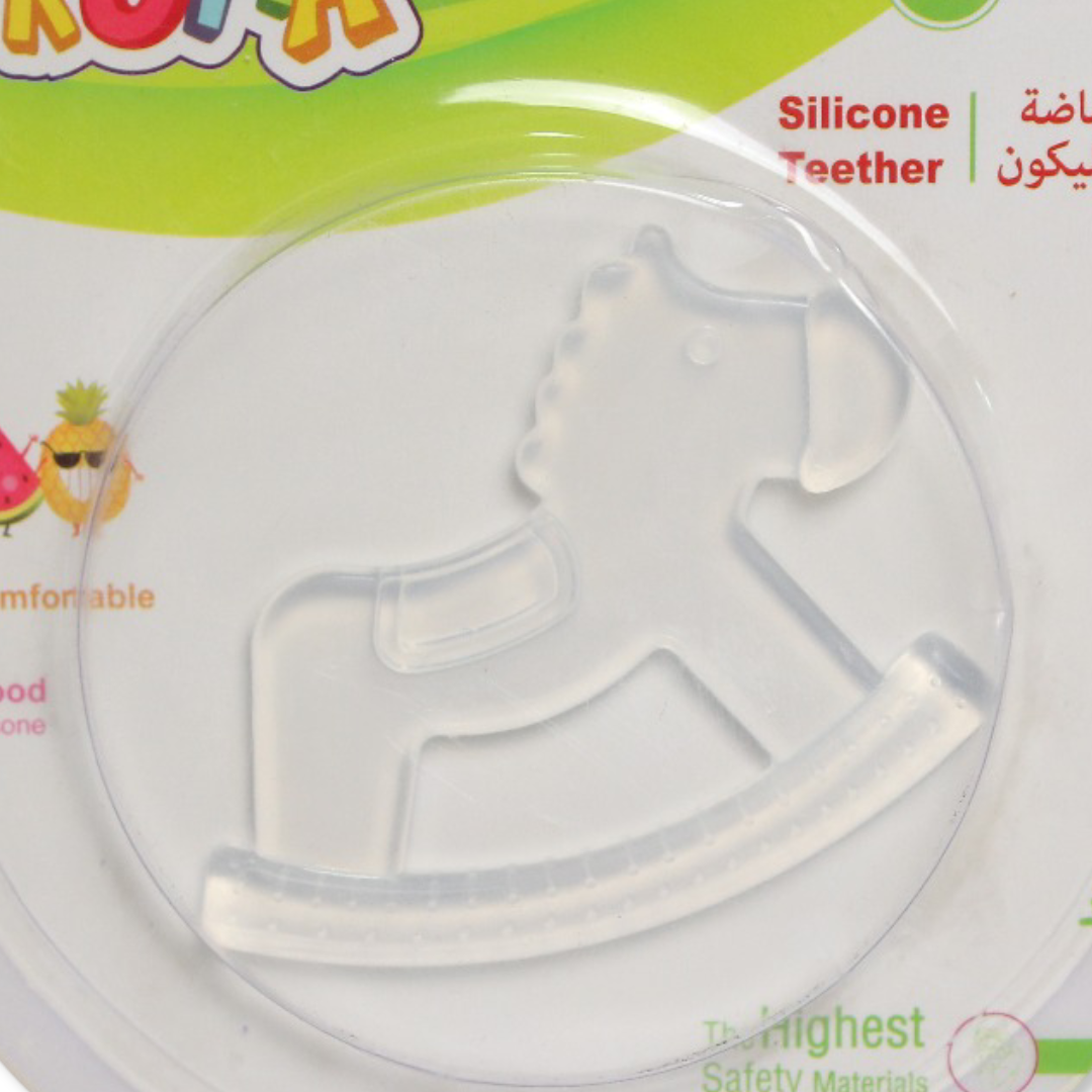 La Frutta Transparent Silicone Teether
