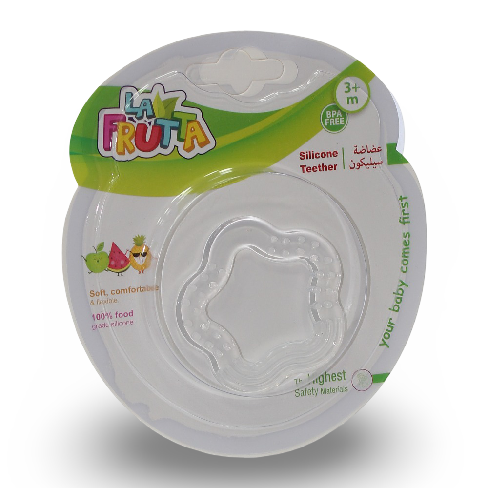 La Frutta Silicone Teether – Star Shape