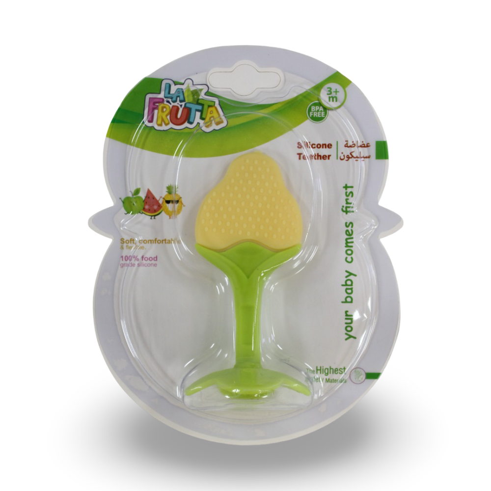 La Frutta Silicone Fruit-Shaped Teether
