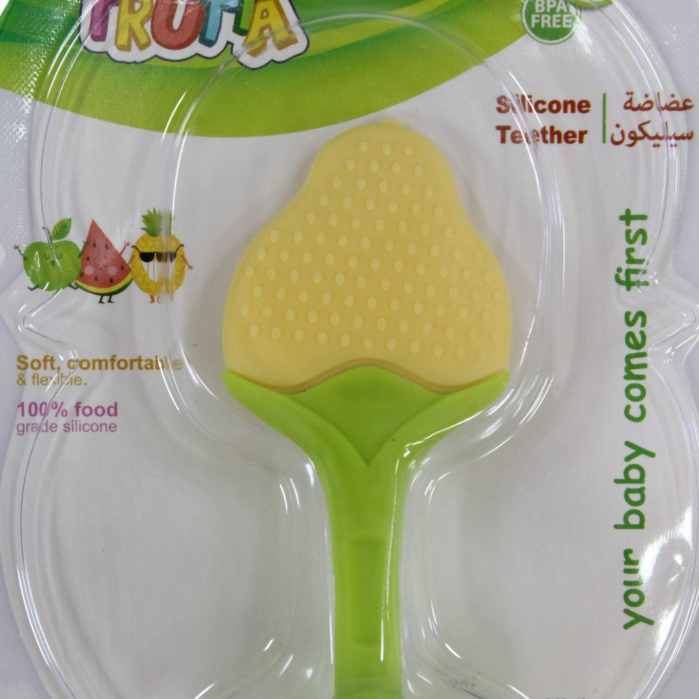 La Frutta Silicone Fruit-Shaped Teether