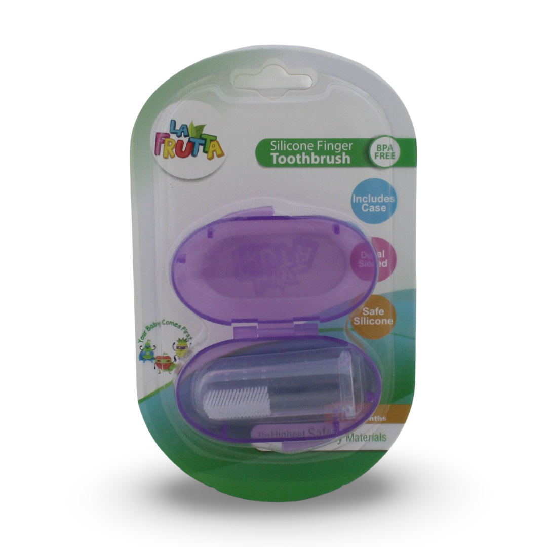 La Frutta Baby Finger Toothbrush – Purple