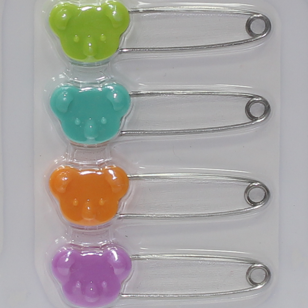 La Frutta Baby Safety Pins – Set of 4