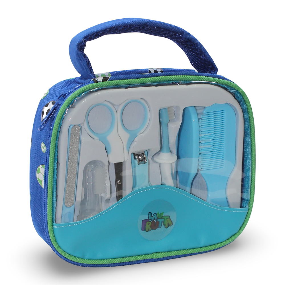 La Frutta Baby Care Set – 7 Pieces (Blue)