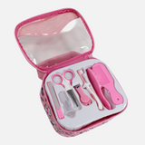 Baby Healthcare & Grooming Kit 12-in-1 – Portable Baby Care Set (Pink)