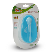 La Frutta Baby Plate and Spoon Set – Blue
