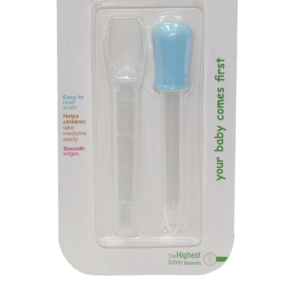 La Frutta Baby Medicine Dropper & Spoon Set – Blue
