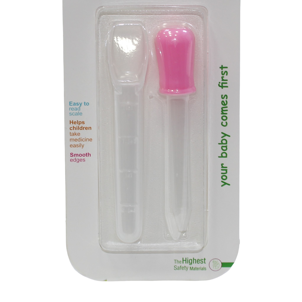 La Frutta Medicine Dropper & Spoon Set – Pink
