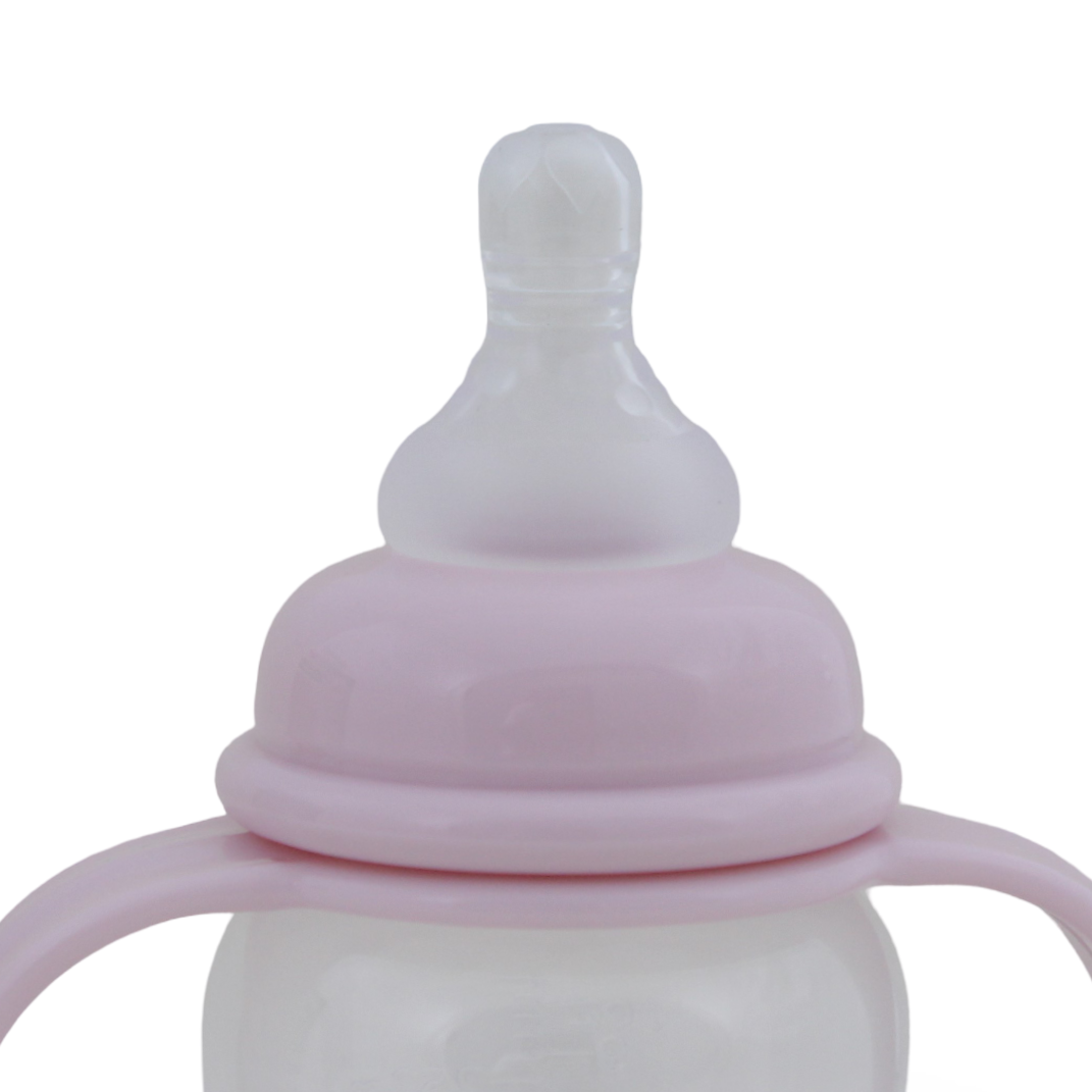 La Frutta Baby Feeding Bottle with Handles 250ml – Pink